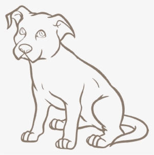 Dog Grooming - Pitbull Drawing Easy Cartoon Transparent PNG - 1134x1146 -  Free Download on NicePNG