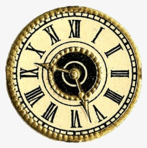 Fall Back Vintage Clock Png