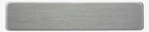 Latest Satin Silver X Premium Metal Name With Engraved - Tool