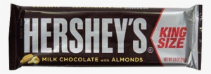 Hershey's Milk Chocolate With Almonds King Size Candy - Hershey Milk Chocolate King Size