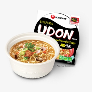 The Clean Taste Of Tempura Udon Noodle Soup Is Perfect - Nongshim Tempura Udon Noodle Bowl