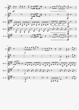 Mama Sheet Music Composed By My Chemical Romance 3 - Pumped Up Kicks Alto Saxophone Sheet Music