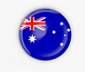 Illustration Of Flag Of Australia - New Zealand Flag Button