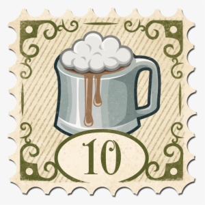 Stamp Drinking Game Villager - Fable