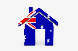Australia Capital, Icon Illustrations, Flag Icon, Home - Australia Flag Home Icon