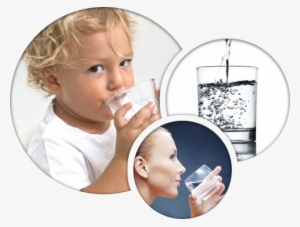 Today The Fastest Developing Water Treatment Technology - Kid Drinking Water Png