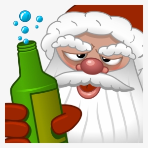 App Icon - Drunk Santa Png