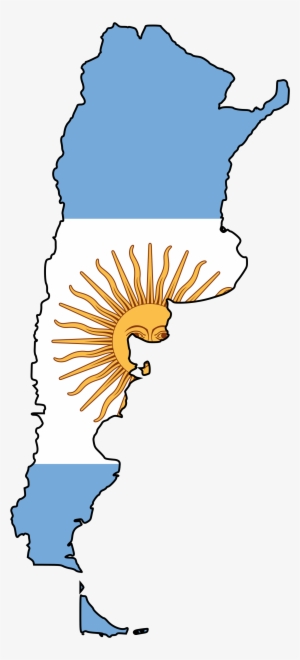 Argentina Flag Argentinian Flag And Other Country Flags - Argentina-flag-map Tile Coaster