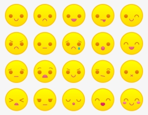 smileys yellow pencil and in color - cute angry face emoticon