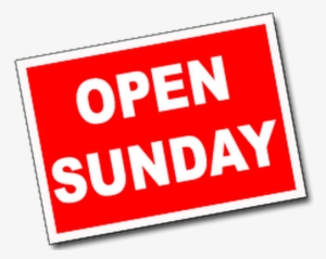 Photo - Open Sundays Transparent