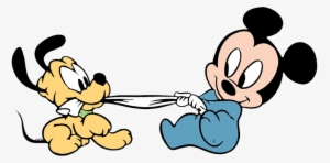 Baby Mickey Pluto - Baby Mickey And Pluto