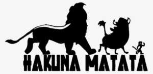Hakuna Matata By Blackdragon - Hakuna Matata Png