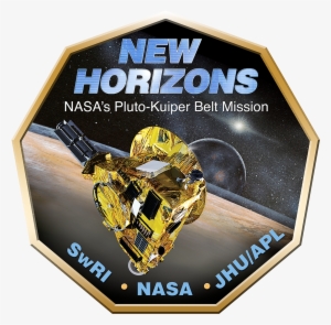 New Horizons Pluto-kuiper Belt Mission Patch - Nasa New Horizons Logo