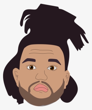 The Weeknd Cartoon Sticker - Weeknd Clip Art
