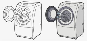 Graphic Free Medium Image Png - Clip Art Washing Machine Clipart