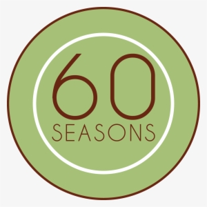 60 Seasons Green - 60th Birthday Png Transparent