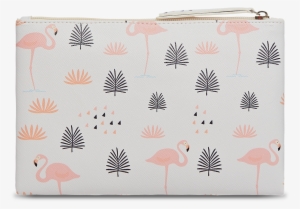 Pink Flamingo Small Zip Pouch