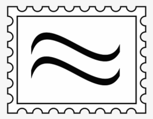 Letter Stamps Clipart - Postage Stamp Vector Art