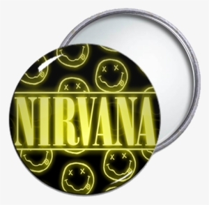 Nirvana Logo Pocket Mirror - Nirvana Rock Band Customized Rectangle Mouse Pad