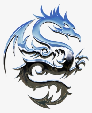 Fantasy Dragon Png Pic - Dragon Triabal Design Throw Blanket