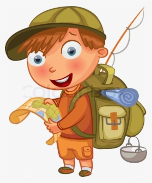 Traveler - Scouts Cartoon