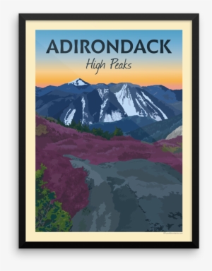 Vintage Poster - Adirondack Mountain Posters