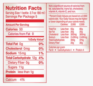 Nutrition Facts