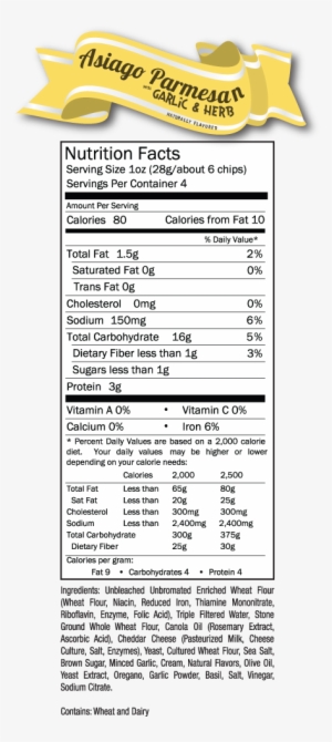 Nutrition Deli Herbcheese - Nutrition Facts