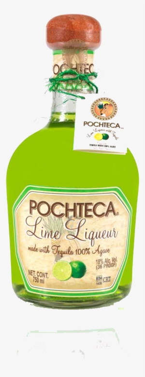 Pochteca Lime Liqueur Made With Tequila 750ml