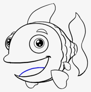 How To Draw Cartoon Fish - Drawing