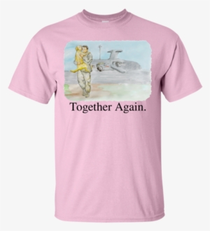 Together Again Watercolor T-shirt - Dc Comics