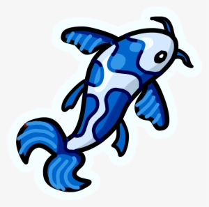 Image - Blue Koi Fish Png