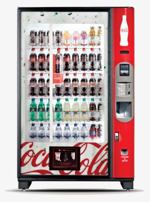 Free Loan Vending Machine - Coke Vending Machine Front