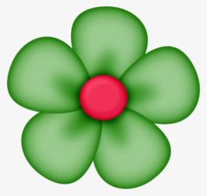 read it - flower clipart green