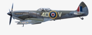 Spitfire Plane Without Background