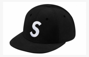 Supreme S Logo 6 Panel Camp Hat - New York Yankees Cap