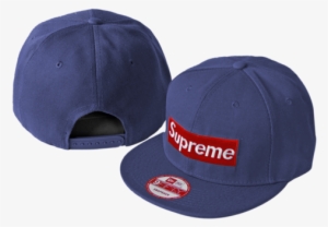 Supreme Box Logo Cap Snapback Blue Sb - Supreme Bogo Snapback