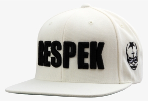 Respek White Snapback