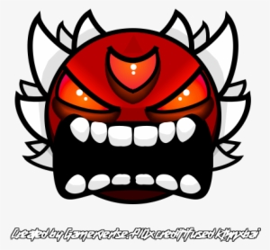 Artworkhey Guys I Created A "legendary Demon" Face - Geometry Dash Demon Face