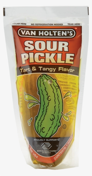 Sour Pickle In A Pouch - Van Holten's Sour Pickle