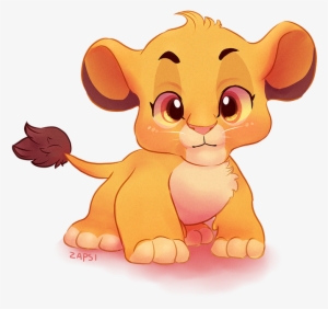 A Smol Baby Simba Because Literally All I Draw Now - Baby Simba Png