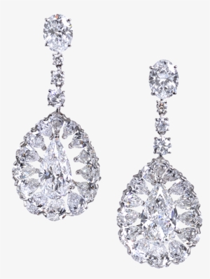 Suites - Aquamarine Diamond Drop Earrings
