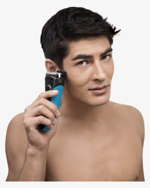 Man With Hair Trimmer Png - Braun Series 3 3080 Wet And Dry Electric Foil Shaver