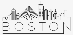 Sat, Dec - Boston Skyline Minimalist