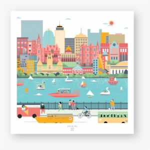 City Illustration - Boston - Boston Illustration