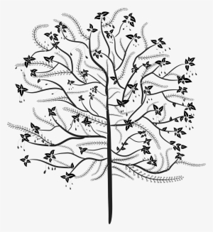 Stylized Tree Drawing At Getdrawings - Clip Art