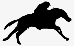 Free Png Horse Riding Silhouette Png Images Transparent - Man Riding Horse Silhouette