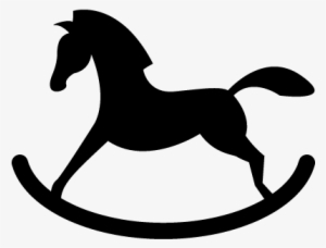 Rocker Horse Silhouette Vector - Rocking Horse Silhouette
