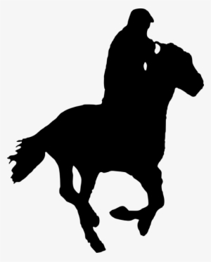 Free Png Horse Riding Silhouette Png Images Transparent - Cowgirl Riding Horse Silhouette