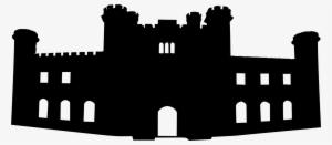 Lowther Castle Silhouette Logo Black - Lowther Castle